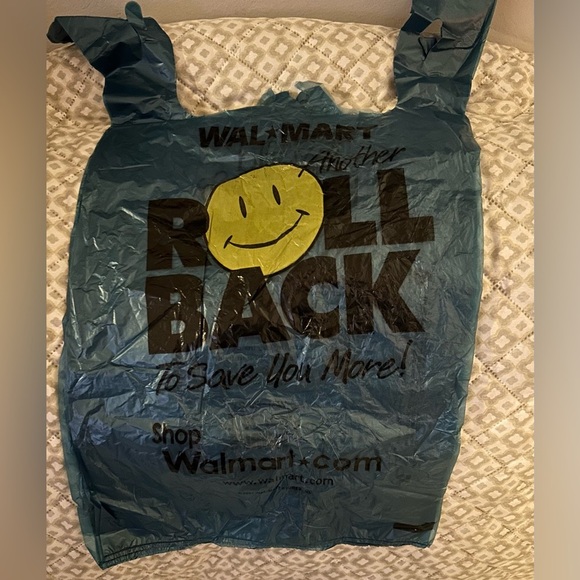 Vintage Wal-Mart Bags 3‎ Set Attached Never Used 2001 - Picture 8 of 10